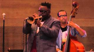 Marquis Hill Blacktet at the Chicago Jazz Festival