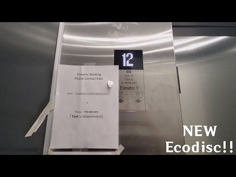 NEW!! Kone Ecodisc Traction Elevators at The Paramount (Offices) - Richmond BC