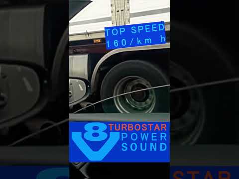 Thumbnail for Il sound del Turbostar 190 48 alla velocità massima #truck #turbostar #topspeed by Iveco