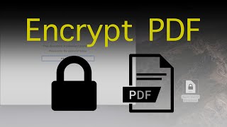 How To Encrypt a PDF on a Mac