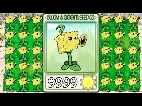 100% REPEATER Spongebob VS All Zombies 2 - Plants vs Mod Spongebob