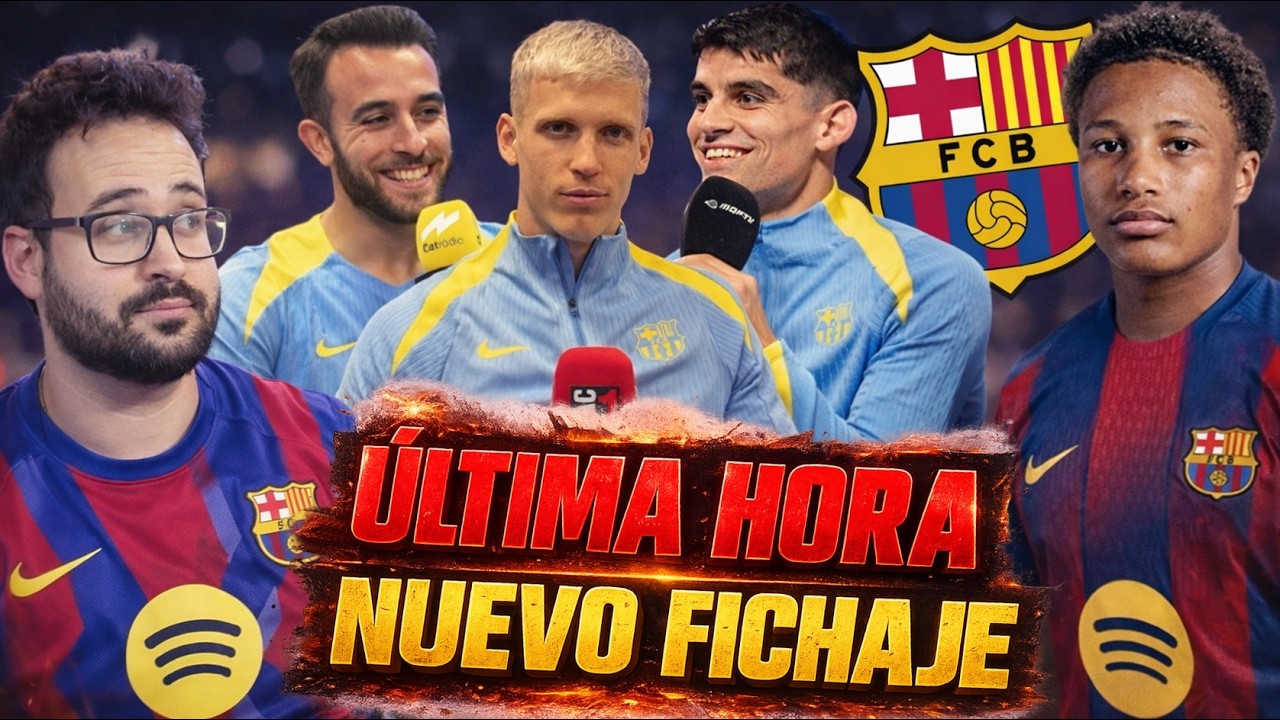 🚨OFICIAL: NUEVO FICHAJE SORPRESA del BARÇA - OLMO, ERIC GARCÍA y GERARD MARTÍN se CONFIESAN