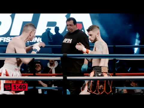 LIAM 'ENGLISH WILF' WILSON VS KRYSTIAN 'THE LUNATIC' NADOL #BAREKNUCKLE RING FIGHT #bfba #bkb