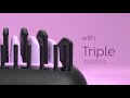 Philips „StyleCare Essential“ Šildomas tiesinimo šepetys BHH880/00