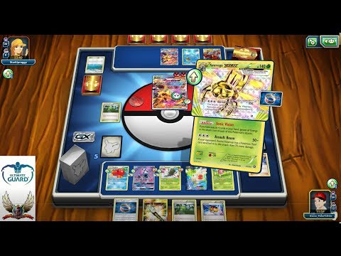 Volcanion EX/Turtonator GX vs Yanmega BREAK - No energy deck! Pokemon TCGO!