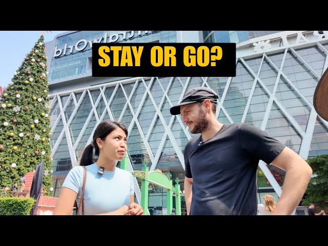 Travel vlog - Should We Stay in Bangkok Dilemma? 🇹🇭