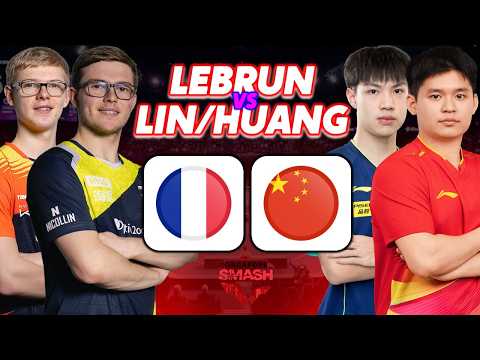 🔴 [LIVE] 🇫🇷 FELIX LEBRUN - ALEXIS LEBRUN vs LIN SHIDONG - HUANG YOUZHENG 🇨🇳 / WTT SINGAPOUR / DIRECT