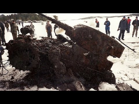 A T-26 TANK WAS FOUND, DESTROYED IN BATTLE, AND IT WAS RESTORED