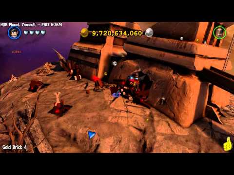 Lego Batman 3 Beyond Gotham: HUB Planet Ysmault FREE ROAM (All Collectibles) - HTG