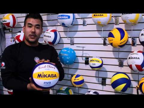 Vaikų tinklinio kamuolys Mikasa VS220W, mėlynas, d.5 video