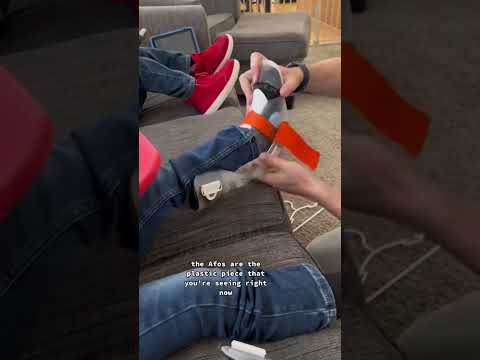 AFO-Fußschienen und Kabel ￼