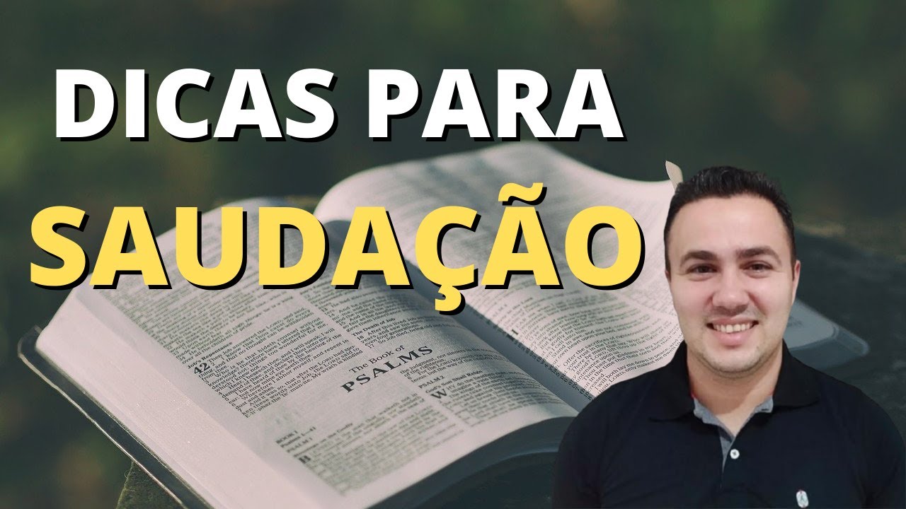 Como dar uma SAUDAÇÃO NA IGREJA 3 DICAS Infalíveis | PASSO A PASSO |