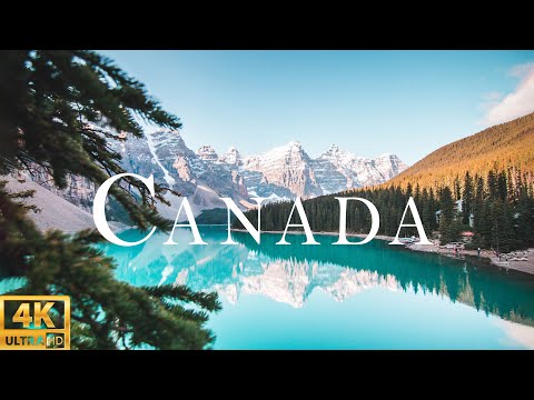 CANADA (4K UHD) Amazing Beautiful Nature Scenery with Relaxing Music | 4K VIDEO ULTRA HD