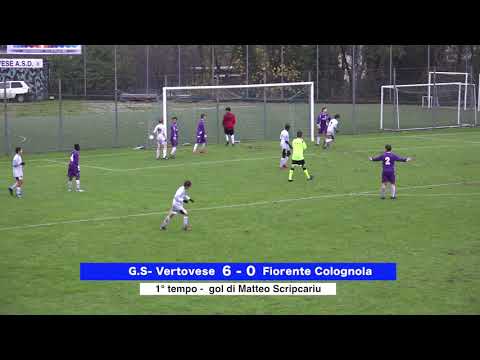 10_Gol_GiovanissimiB_Vertovese-FiorenteColognola 11-0 / 23-11-2019