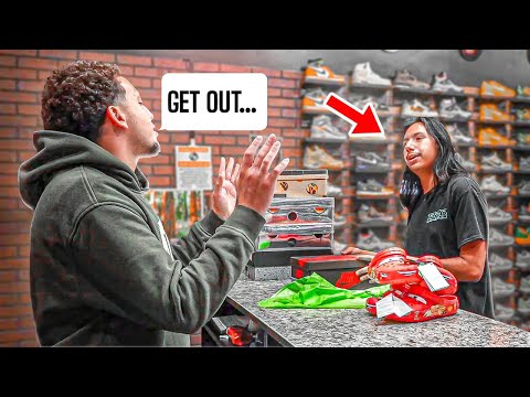 I TOLD THIS CUSTOMER TO LEAVE… (HE WAS TRIPPING)