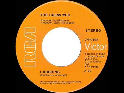 1969 HITS ARCHIVE: Laughing - Guess Who (stereo)