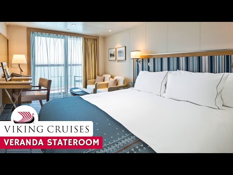 Viking Ocean | Recorrido y reseña del camarote Veranda (4K) | Cruceros Viking Ocean