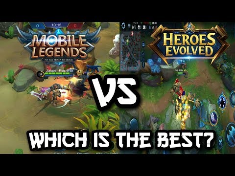 Mobile Legends Vs Heroes Evolved! | Which is the best?
