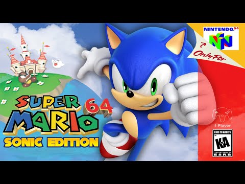 Super Mario 64 Sonic Edition (4.1) - Hack [N64]