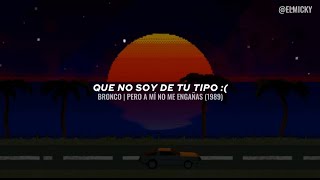 Bronco - Pero a Mí No Me Engañas | Letra + Video | Remasterizado
