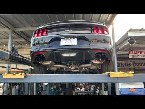 2019 Mustang GT Corsa exhaust