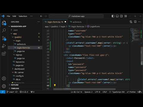 🚀 Clear and Concise:Next.js Login: Triggering Server-side Actions from Form 🔗