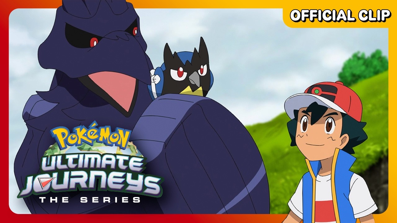 Vídeo: 🎬 Corviknight—the Valiant Defender! | Pokémon Ultimate Journeys: The Series | Official Clip