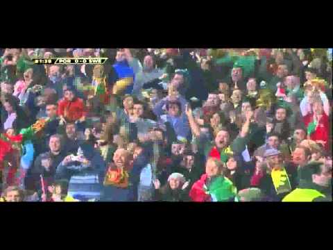 Gol de Cristiano Ronaldo vs Suécia  Portugal 1 x 0 Suécia 15/11/2013