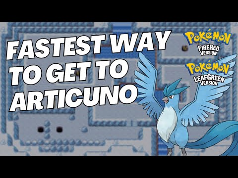 How To Get To Articuno | Seafoam Islands | Pokémon Fire Red & Leaf Green Walkthrough | Fastest Way