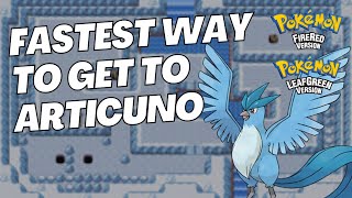 How To Get To Articuno | Seafoam Islands | Pokémon Fire Red & Leaf Green Walkthrough | Fastest Way