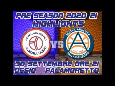 HIGHLIGHTS Rimadesio-Nuova Argentia Pallacanestro - 2° scrimmage Stagione 20/21
