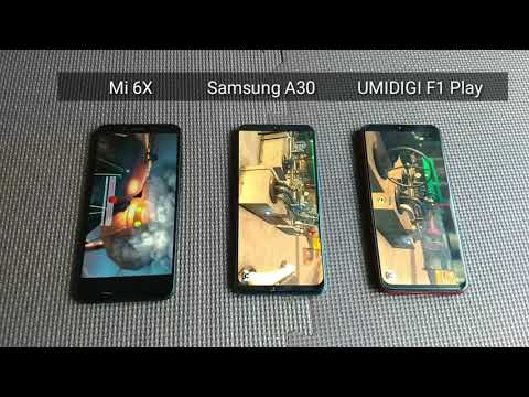 AnTuTu Test | Samsung A30 Vs UMIDIGI F1 Play vs Xiaomi Mi A2(Mi 6X)
