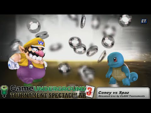 GUTS 3 - Coney vs Spaz - Project M