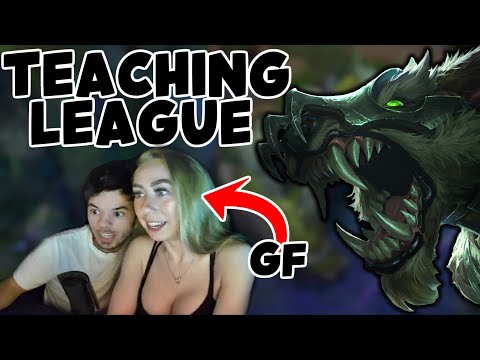 WARWICK TOP LANE BUT MY GF IS PLAYING 😂 - League of Legends