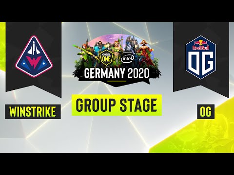Dota2 - OG vs. Winstrike - Game 2 - ESL One Germany 2020 - Group Stage