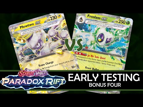 Paradox Rift Testing, Bonus 4: Mewtwo ex vs. Froslass ex