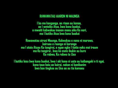 Rawawatau aiaron ni Maunga by Tokky Kaureata