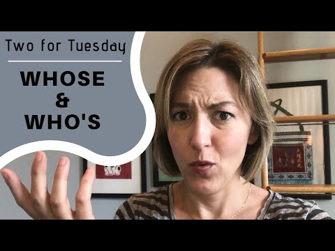 Learn How to Pronounce WHOSE & WHO'S - American English Homophone Pronunciation Lesson #learnenglish