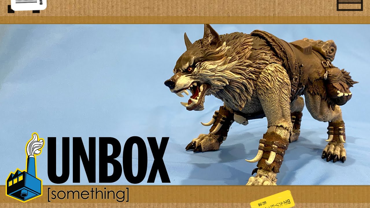 Unbox Something: A Wolf In Sheep's Bones (D20 White Bones Battle Wolf, Grey)