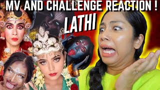 Download lagu AKU REACT | Lathi (MV) & Lathi challenge tiktok ! 🤯 GILA BABS !!!! mp3