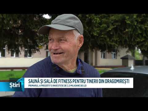 sauna si sala de fitness pentru tinerii din dragomiresti