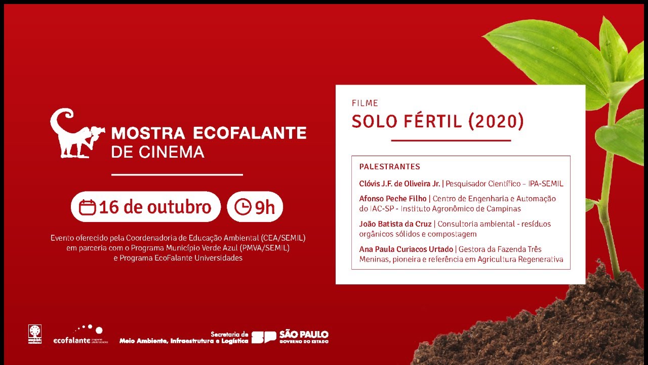 Debate Mostra Ecofalante: Filme: Solo Fértil