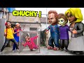 Scary Teacher 3D In Real Life VS Chucky Family in real life | Full Compilation ( Part 1 - 3 )
