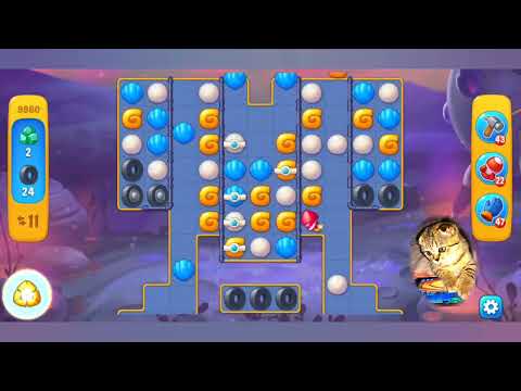 Fishdom 2022, no Boosters,   9860   level  -  прохождение без бустеров,   9860  уровень.