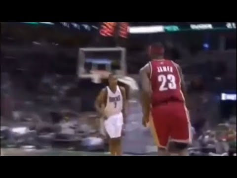 LeBron James 20 points in 2 minutes