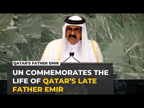UN honours Qatar’s late Father Emir Sheikh Hamad bin ⁠Khalifa Al Thani