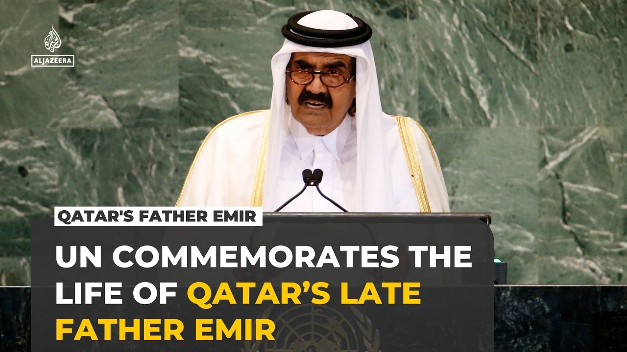 UN honours Qatar’s late Father Emir Sheikh Hamad bin ⁠Khalifa Al Thani