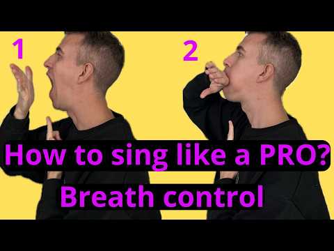 How to breathe when singing - Explained by a pro singer
