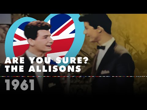 ARE YOU SURE? - THE ALLISONS (United Kingdom 1961 – Eurovision Song Contest HD)