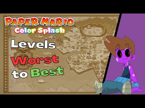 Ranking Every Level in Paper Mario Color Splash